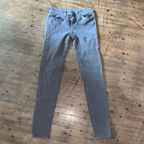 American Eagle Outfitters Denim - American Eagle tan 2 long normcore jeggings